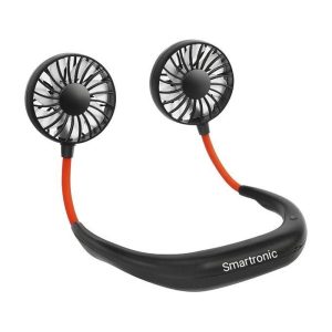 Hanging Neck Fan for Kitchen Folding Fan Wearable Portable Neckband Mini Fan USB Chargeable