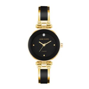 Anne Klein Women's Genuine Diamond Dial Bangle Watch