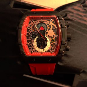 T5 Moon Edition Men’s Watch – Silicone Strap & Date Function